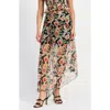 En Saison Eden Pleated Maxi Skirt