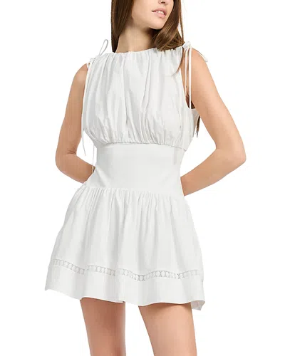 En Saison Fara Mini Dress In White