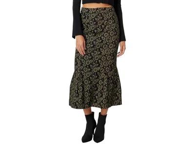 En Saison Flora Midi Skirt