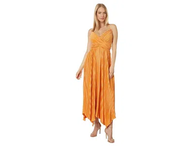 En Saison Ilianna Maxi Dress In Orange