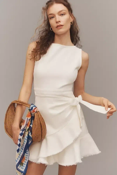 En Saison Isabella Sleeveless Wrap Mini Dress