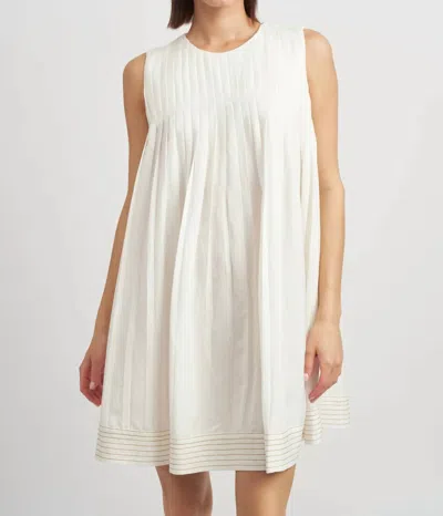 En Saison Jesse Dress In Off White