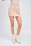 En Saison Avery Mini Skirt In Pink