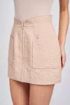 En Saison Avery Mini Skirt In Red