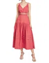 En Saison Julianna Maxi Dress In Luscious Red In Red