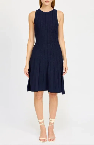 En Saison Juniper Sleeveless Rib Knit Dress