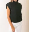 En Saison Karalie Knit Sweater In Forest Green