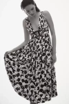 En Saison Laurel Sleeveless Midi Dress In Black
