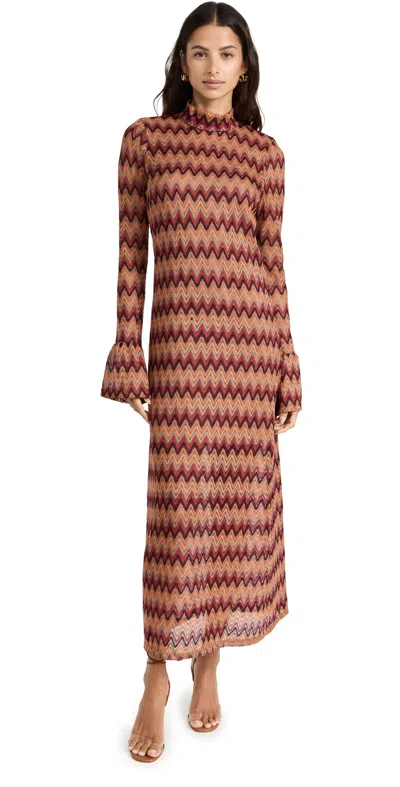 En Saison Le Voilier Dress In Multi