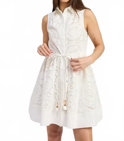 EN SAISON MARISOL MINI DRESS IN WHITE