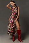 En Saison Maura Midi Dress In Multicolor