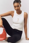 En Saison Mia Martini Graphic Tank Top In White