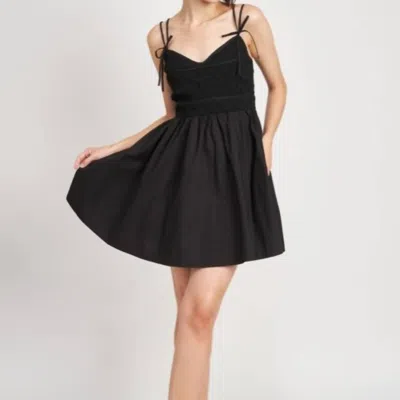 En Saison Monti Mini Dress In Black