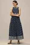 En Saison Nara Maxi Skirt In Blue