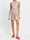 En Saison Nayeli Printed Mini Dress