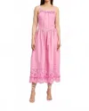 En Saison Peyton Midi Dress In Light Fucshia In Pink
