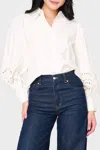 En Saison Quinton Shirt In Ivory In White