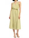 En Saison Ryleigh Midi Dress In Sage In Green