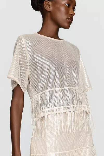En Saison Sabrina Top In Neutral