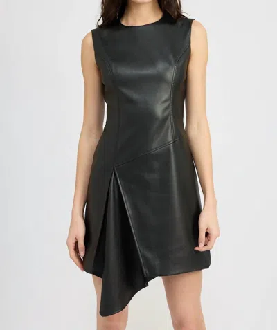 En Saison Scarlett Mini Dress In Black