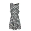 En Saison Shelly Romper In Blue Natural In Multi