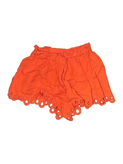 Pre-owned En Saison Shorts In Orange