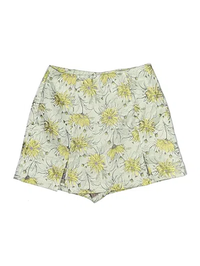 Pre-owned En Saison Skort In Yellow