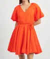 En Saison Sonnet Flared Mini Dress In Multi