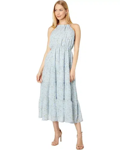 En Saison Sullivan Dress Women's Blue Floral Ruffle Tiered A-line Jdm482