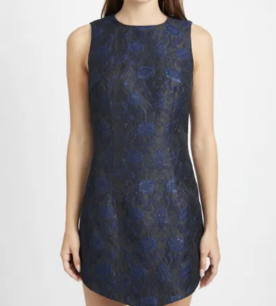 En Saison Victoria Mini Dress In Black Navy