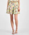 En Saison Women's Cairo Floral-print Shorts