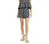 En Saison Women's Elsie Embroidered Tweed Shorts In Black Natural