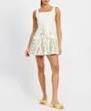 En Saison Esmeralda Mini Dress In White In White