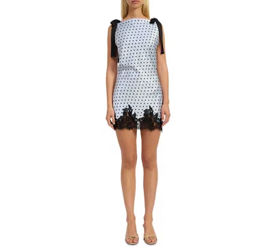En Saison Women's Hazel Sleeveless Mini Dress In Blue