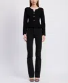 En Saison Women's Idah Button Front Cardigan Sweater In Black