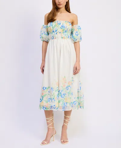 En Saison Women's Julia Midi Dress