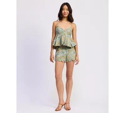 En Saison Women's Kenna Sleeveless Top In Green