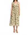 En Saison Linden Shirred Sundress In Neutral