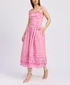 En Saison Peyton Midi Dress In Light Fucshia