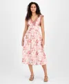 En Saison Women's Sedona Midi Dress In Pink