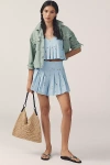 En Saison Zoey Pleated Skirty Shorts