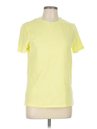 Pre-owned En Thread Active T-shirt In Yellow