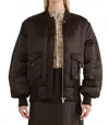 Ena Pelly Isy Bomber Jacket In Mocha In Brown