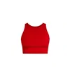 Enact Women's Brown / Red Rabarbaro Ultra Top In Red