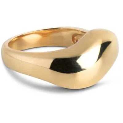 Enamel Copenhagen - Agnete Large Ring In Gold