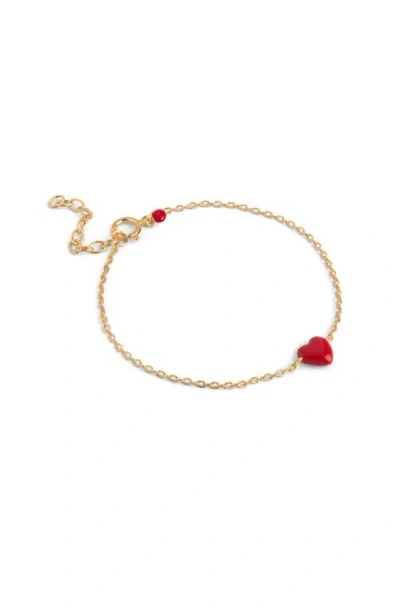 Enamel Copenhagen Amore Bracelet In Gold