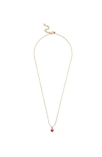 Enamel Copenhagen Amore Necklace In Gold