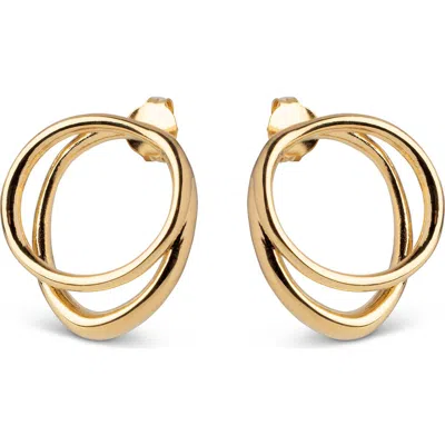 Enamel Copenhagen Bellu Studs In Gold