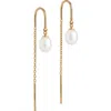 Enamel Copenhagen Eleanor Pearl Earring In Gold