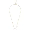Enamel Copenhagen Lola Drop Necklace In Gold